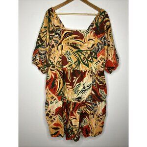 Mlle Gabriele Dress Women's 3X Artsy Boho Chic